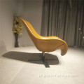 Cadeira de lounge de design moderno com altas costas